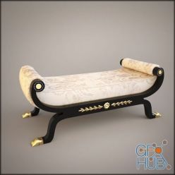 3D model Mariner Neva bench