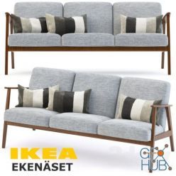 3D model IKEA EKENASET sofa