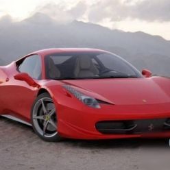 3D model Ferrari car