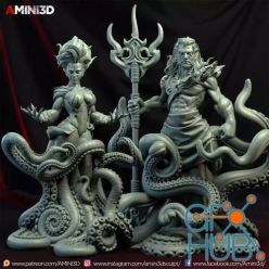 3D model Cecaelia Set – 3D Print