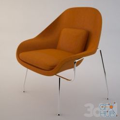 3D model WOMB CHAIR, Knoll