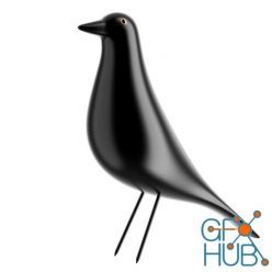 3D model Eames House Bird by Vitra