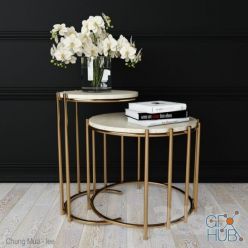 3D model Messina Nesting Side Tables