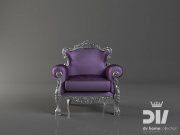 3D model Art Deco armchair Gossip by DV homecollection