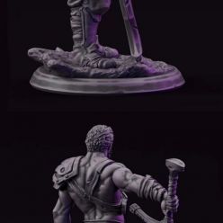 3D model Kabel The Swordsman
