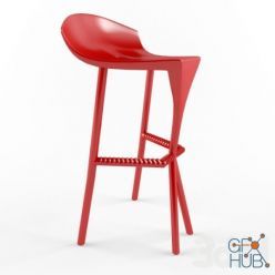 3D model Stool Shiver Gaber