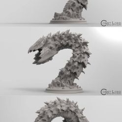 3D model World Eater Worm – 3D Print