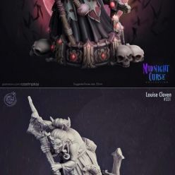 3D model Midnight Curse Louise Cloven – 3D Print