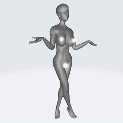 3D model Miss Bonazza – 3D Print
