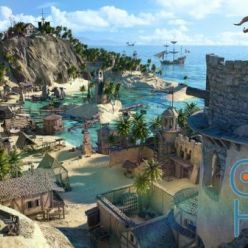 3D model Kitbash3D – Treasure Island (Updated)