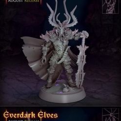 3D model Everdark Elves August 2022 – 3D Print