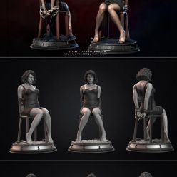 3D model Megha L - Scarlett Johansson - Black Widow (Full Pack) – 3D Print