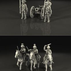 3D model 7 Years War French army – 3D Print