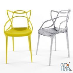 3D model Kartell Masters chair (max, fbx)