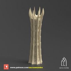 3D model The Dark City of Irazar – 3D Print