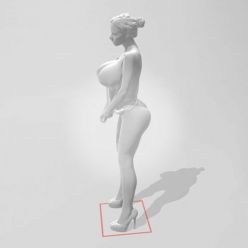 3D model Noir 2 teen sexy pose – 3D Print