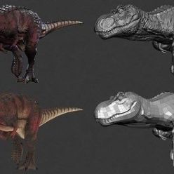 3D model Dinosaur T-REX