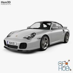 3D model Hum3D - Porsche 911 Turbo Coupe (996) 2000