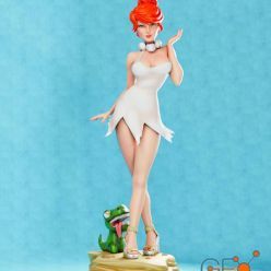 3D model Wilma Flintstone