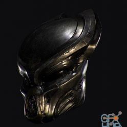 3D model Predator Mask PBR
