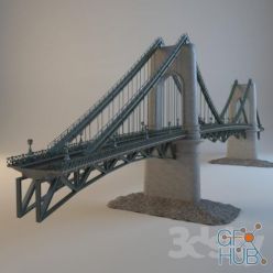 3D model Classic Europe bridge