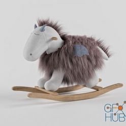 3D model Rocking horse children toy