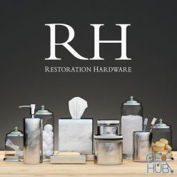 3D model Laval accessories collection by Restoration Hardware