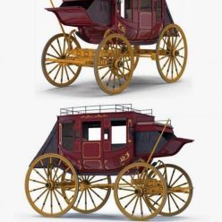 3D model Stagecoach