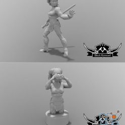 3D model Mystical Star Corps Warrior – 3D Print