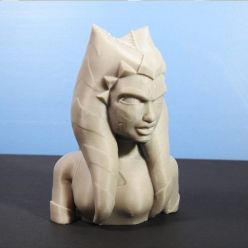 3D model Ahsoka Tano Bust – 3D Print