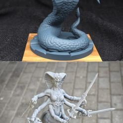 3D model Naga Queen – 3D Print