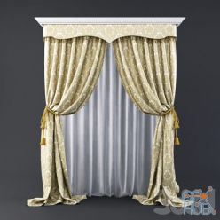 3D model Curtains_14