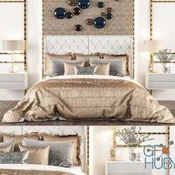 3D model Fendi Montgomery bed