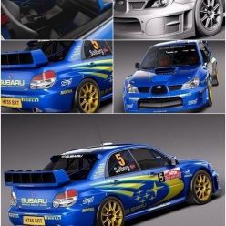 3D model Subaru Impreza STi WRC 2006