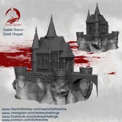 3D model Dark Realms Castle Dracul – 3D Print