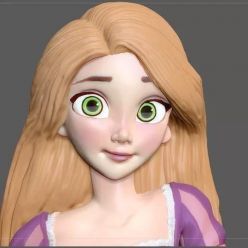 3D model Rapunzel Princess– 3D Print