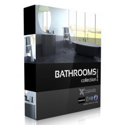 3D model CGAxis Models Volume 22 Bathrooms