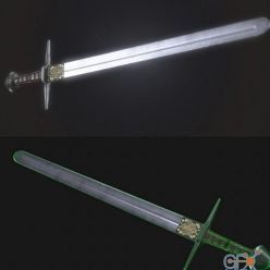 3D model Sword PBR