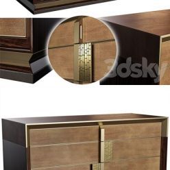 3D model Chest Sicis BLAKE CHEST OF DRAWERS