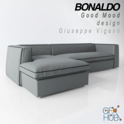 3D model Sofa by Bonaldo Good Mood