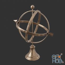 3D model Decoration Globe