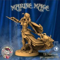 3D model Marine Mage – 3D Print