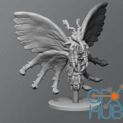 3D model ﻿Poison Butterfly – 3D Print