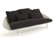 3D model 3 seater sofa Miniforms LEM