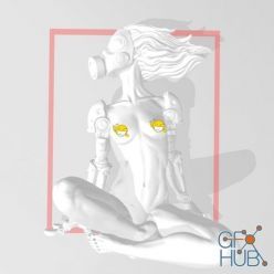 3D model Transhuman Girl – 3D Print