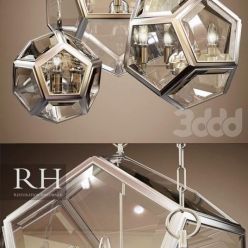 3D model RH GEOMETRIC GLOBE PENDANT