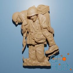 3D model Medic carry soldier – 3D Print