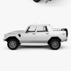 3D model Lamborghini LM002 1986-1993