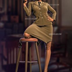 3D model Agent Carter