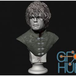 3D model Tyrion Lannister Bust – 3D Print